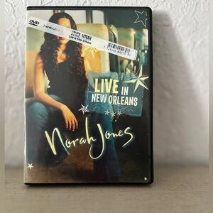 Norah Jones Live in New Orleans DVD - Black Case